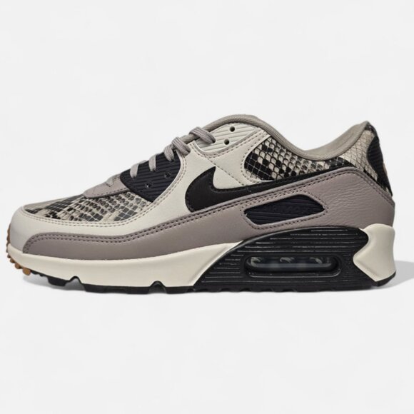 Nike Air Max 90 SE “Snakeskin” W Velvet Brown NEW "MULTIPLE SIZE" - Picture 1 of 10